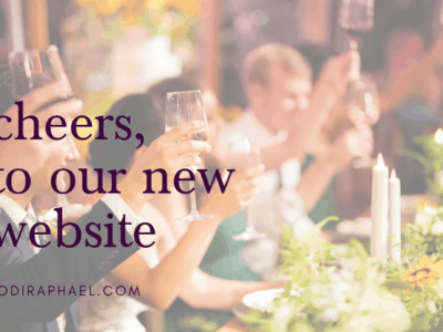 Boston Event Planner Toasting Launch of New Website