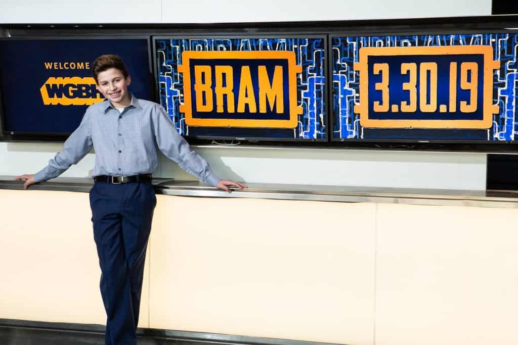 Bram at Bar Mitzvah