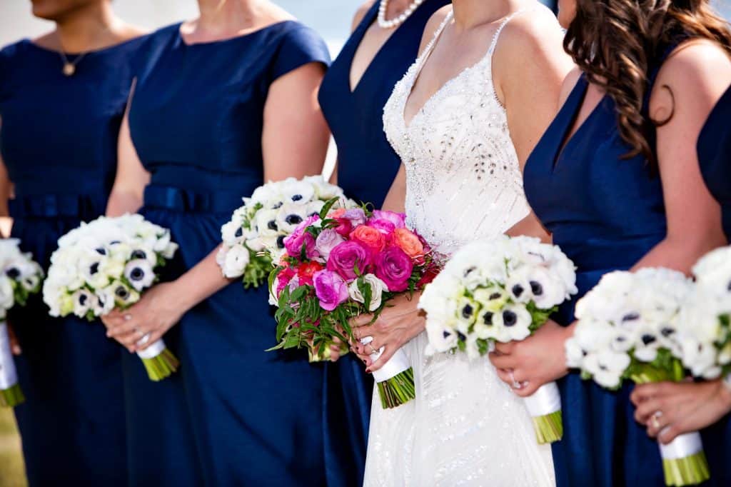 Bride and Bridesmaids Flowers