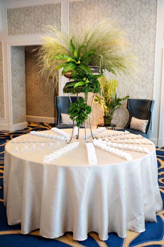 Table with Place Cards