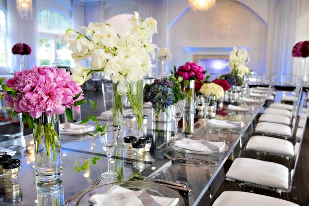 Gorgeous Colorful Floral Centerpieces