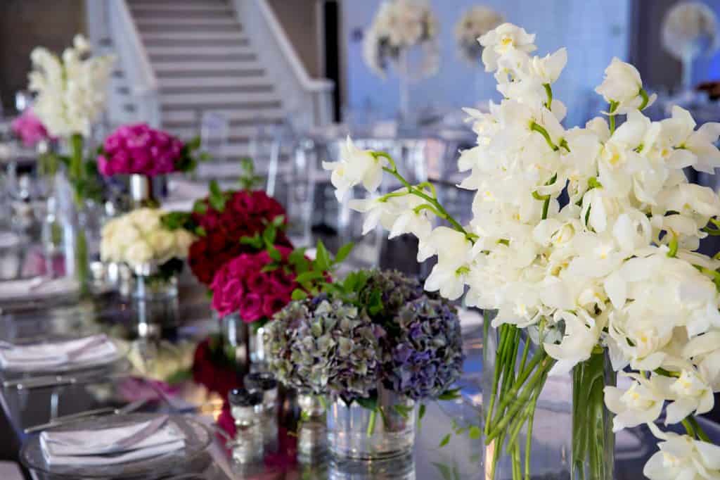 Multiple Floral Centerpieces