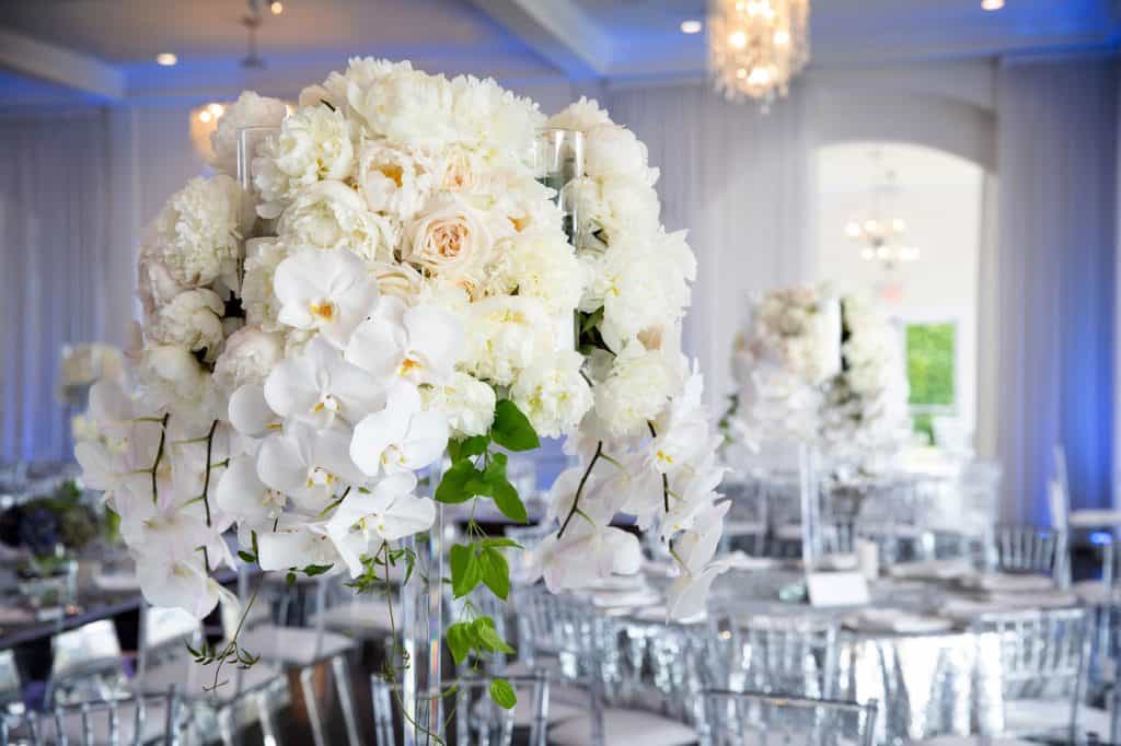 White Floral Centerpiece