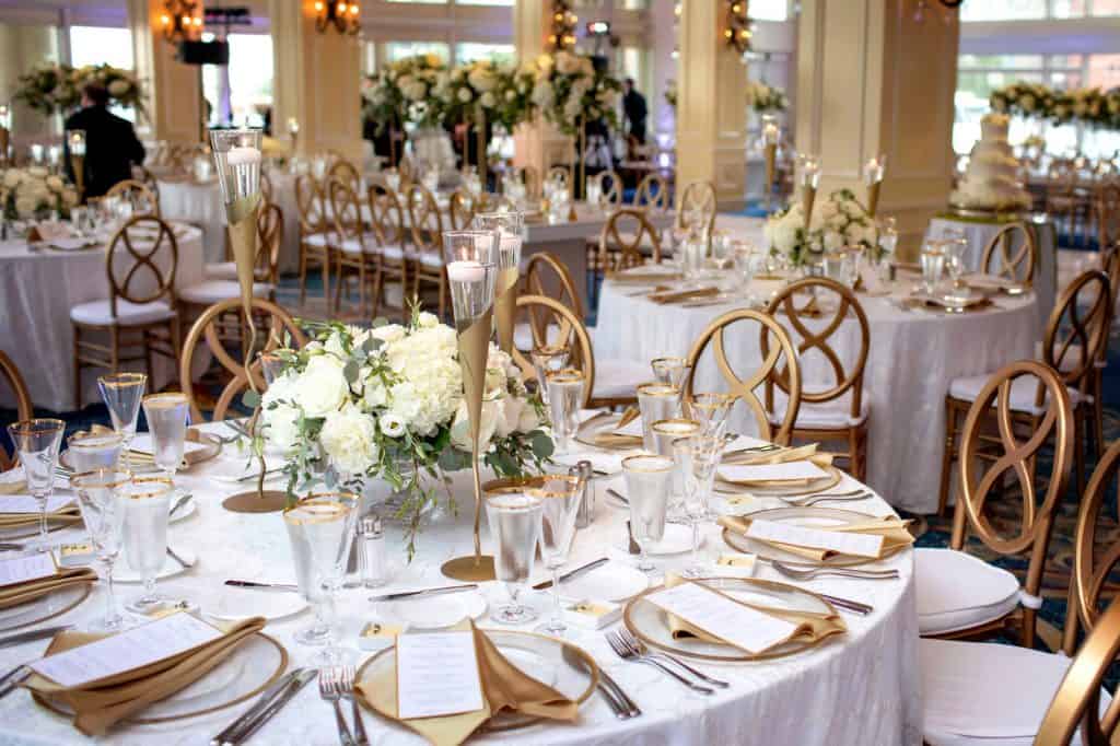 Gold Patterned Wedding