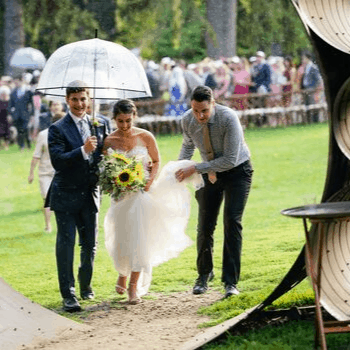 Jason Assisting Bride