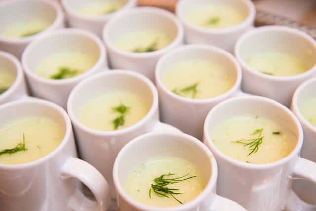 Parsnip Soup from Swarz Catering