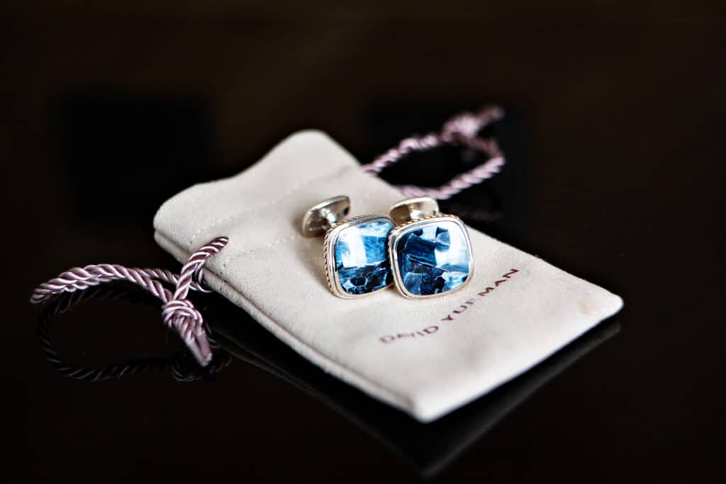 Blue Cuff Links