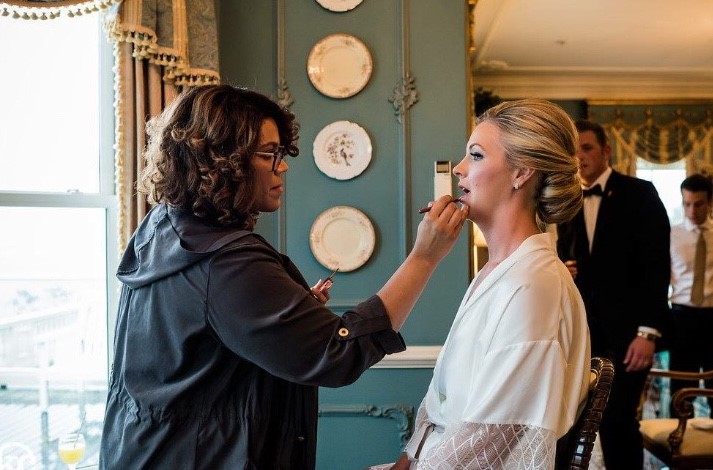 Chantal Ambroise with Bride