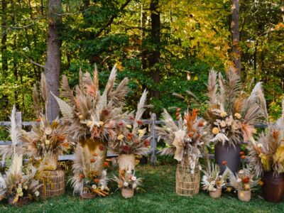 outdoor fall wedding ideas