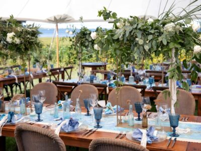 beach wedding decor